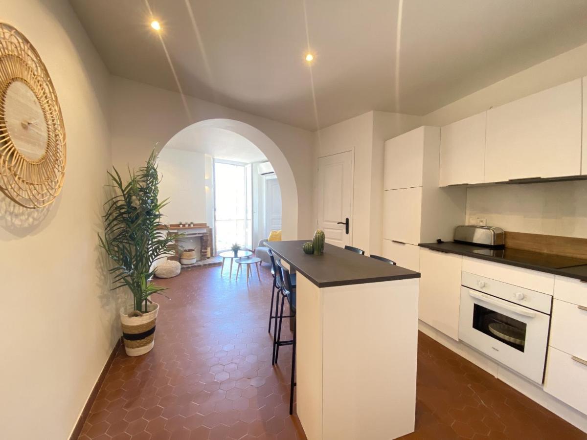 Sablettes Beach-Plage-Vue Mer-Centre Ville Menton Exterior foto