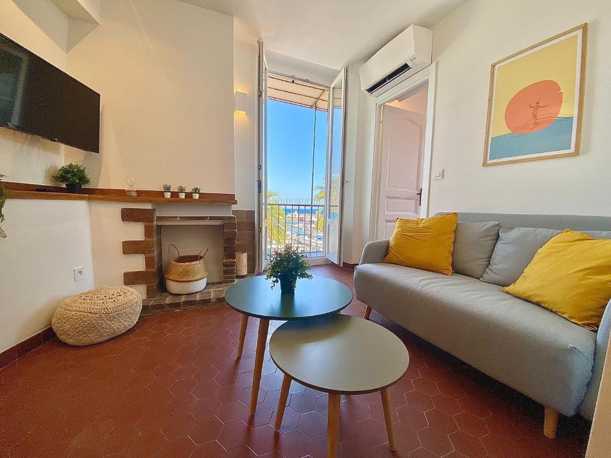 Sablettes Beach-Plage-Vue Mer-Centre Ville Menton Zimmer foto