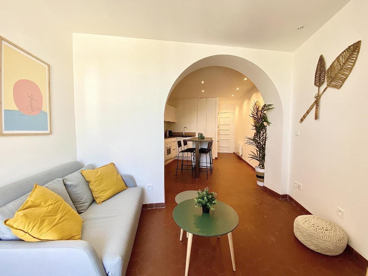 Sablettes Beach-Plage-Vue Mer-Centre Ville Menton Exterior foto